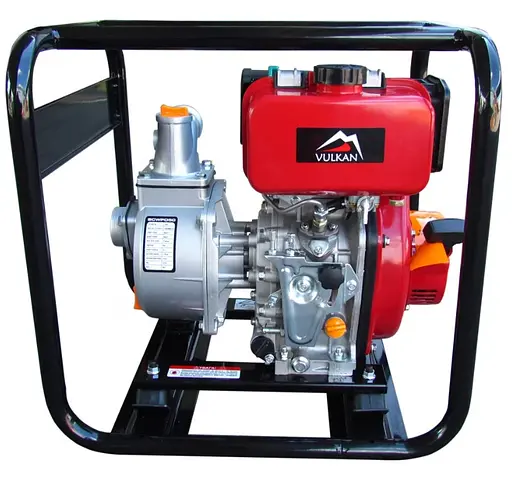 Мотопомпа бензиновая Vulkan SCWPD50 для чистой воды - фото 2