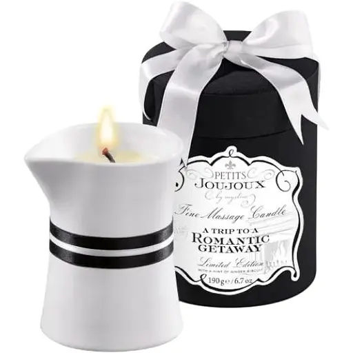 Масажна свічка Petits Joujoux A Trip To Romantic Getaway Ginger Biscuit, 190 г