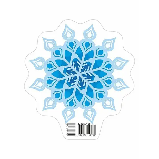 Прикраса для оформлення інтер'єру "Сніжинка 1" 13105216