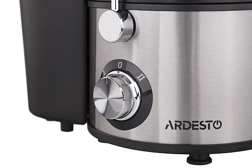 ARDESTO Соковитискач відцентрований 1000Вт, чаша-0.5л, макуха-1.5л, пластик/метал, сріблясто-чорний - фото 8