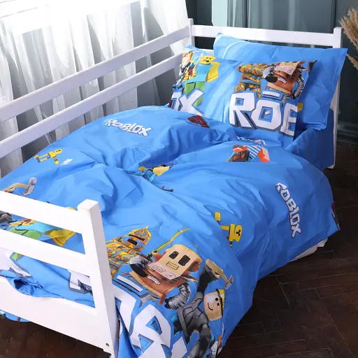 Підковдра MirSon Roblox game blue бязь 110х140 см (2200011551487) - фото 2