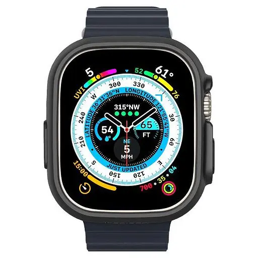 Чохол Spigen Чохол Thin Fit для Apple Watch Ultra 49 мм Black (ACS05458) - фото 2