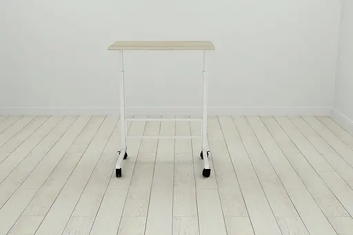 Стол приставной Ferrum-decor Амиго 62x60x40 металл Белый ДСП Дуб Сонома 16мм (FRD-102536) - фото 3