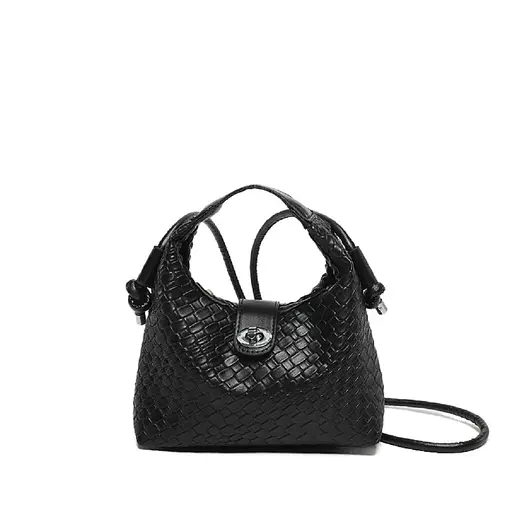 Маленькое плетенное кроссбоди эко-кожа Lilly P1-913A