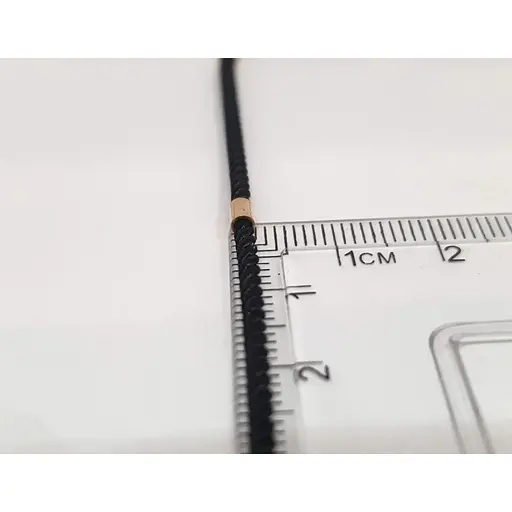 Ювелірний шовковий шнурок Tango із золотими вставками. 950085 45 - фото 3