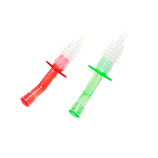 Набор пластиковых дозаторов-пробок для бутылок с крышкой (2 штуки в комплекте), Kitchen Master 81666 - фото 1