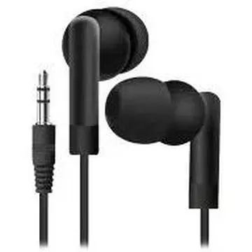 Наушники Defender Basic 210 черный Mini jack 3.5 мм вакуумные 95 дБ 32 Ом кабель 1.2 м (63211) - фото 1