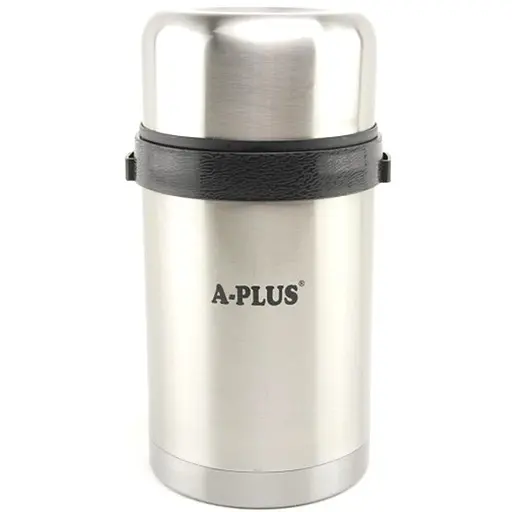 Термос харчовий із неіржавкої сталі A-PLUS 1664 1000 ml з чохлом - фото 1