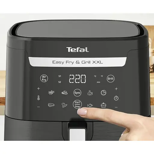 Мультипіч Tefal EasyFry&Grill XXL 1830 Вт чорна (EY801815) - фото 15