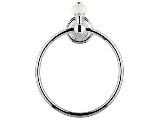 Кільце для рушника Kugu Pan 004C Хром - фото 3