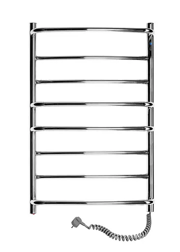 Электрический полотенцесушитель Navin Омега 530x800 правый 10-015020-5380, Хром, Правое - фото 1