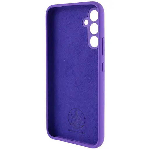 Чехол Lakshmi Silicone Cover Full Camera AAA для Samsung Galaxy S24+ Фиолетовый/Amethyst - фото 4