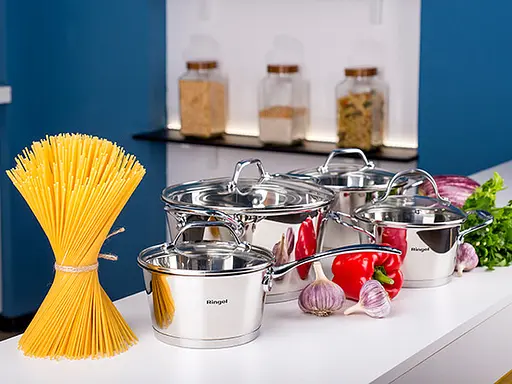 Кастрюля с крышкой Ringel Potsdam 18 см 2.0 л (RG-2010-18) - фото 4