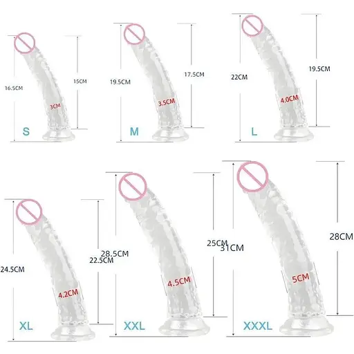 Силіконовий фалоімітатор на присосці L - фото 2