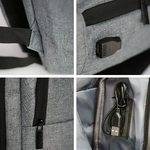 Рюкзак NikiBo Sleek 15 л серый (30010805-07) - фото 5