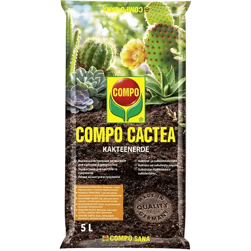 Торфосмесь COMPO CACTEA® для кактусов 5 л