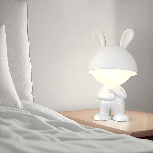 Світильник-нічник Kite LED з акумулятором Dreamy Bunny білий (K25-315-1-1) - фото 4