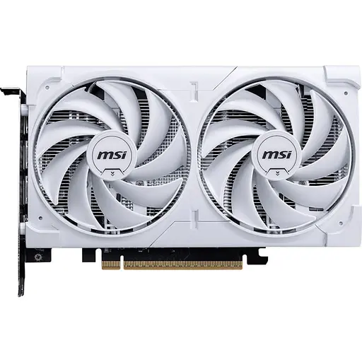 Видеокарта MSI RTX 5060 8G VENTUS 2X OC WHITE (RTX 5060 8G VENTUS 2X OC WHITE) (GDDR7, 128 bit, PCI-E v5.0 x16) - фото 1