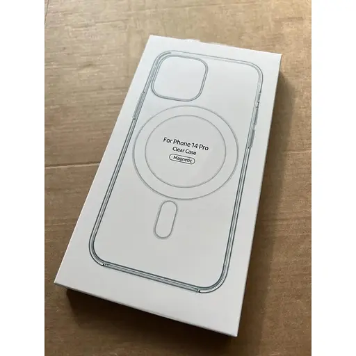 Чехол-накладка Magnetic Case для iPhone 14 Pro Clear прозрачный - фото 4