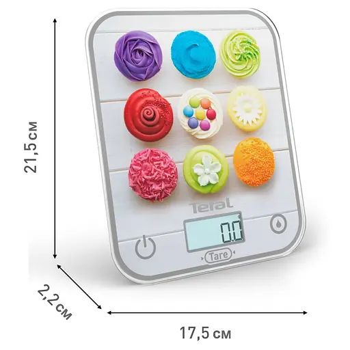 Кухонні ваги Tefal Optiss Cake Pops BC 50D4V0 (00000059812) - фото 8