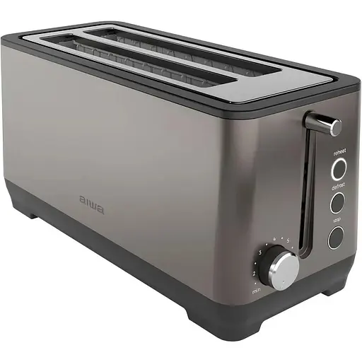 Тостер AIWA KOFOTATSU ABT-1600 1600Вт 2 відділення мех. управління розморожування підігрів булочок