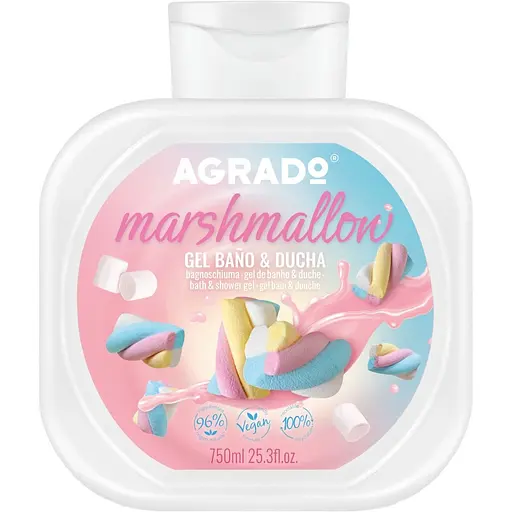 Гель для душу і ванни Agrado Зефір 750 мл