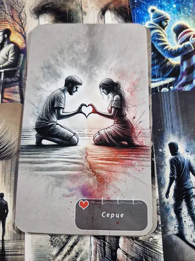 Карты Оракул Он и она 55 шт - фото 3