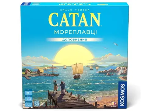 Настольная игра Rozum Катан: Мореплаватели (Catan: Seafarers) (укр.) (R102UA)