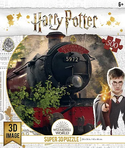 Пазл 3D 32506 "Harry Potter. Поїзд" 500 елементів, в коробці (6903317395828) - фото 1
