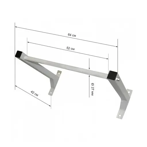 Турник настенный белый NE-TR-20 - фото 2