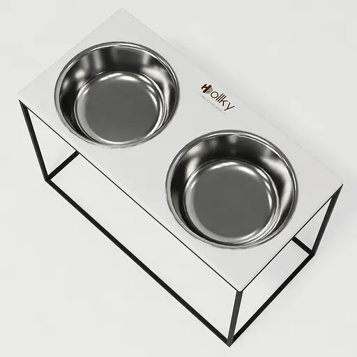 Hollky Base XXL40 — миски на підставці для дуже великих собак (2 × 2,8 л) - фото 9