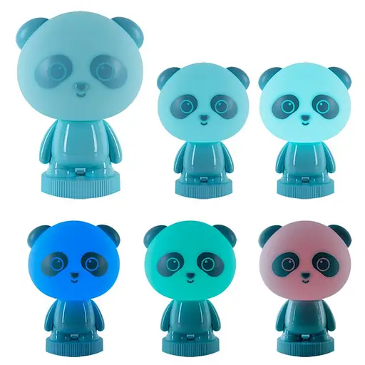 Світильник-нічник Kite LED з акумулятором Panda блакитний (K24-490-3-3) - фото 3