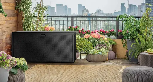 Ящик для зберігання Keter Emily Box сірий 270 л - фото 8