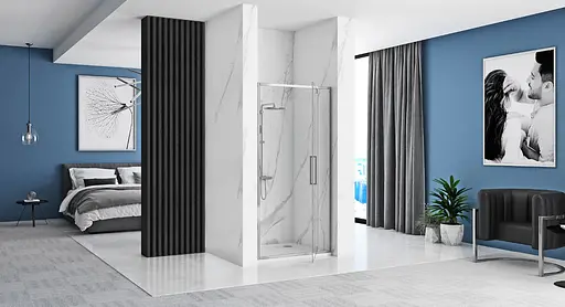 Дешеві двері Rea Rapid Swing 90 хром REA-K5606 - фото 4