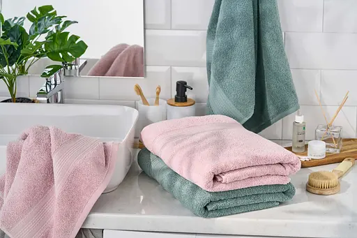 Рушник махровий Ardesto SuperSoft 50х90 см 100% бавовна рожевий (ART2250SCP)  - фото 7