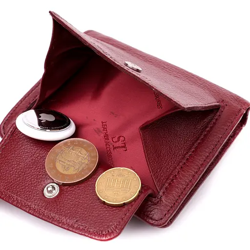 Кожаный женский кошелек ST Leather 9.5х11.2х1.5 см acs0028425 - фото 6