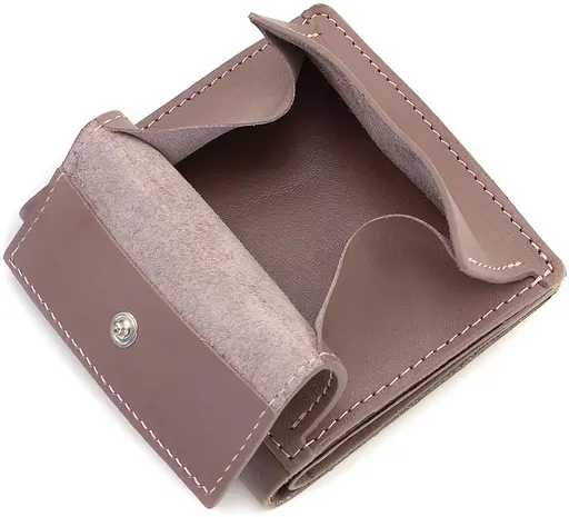 Женский кожаный кошелек Grande Pelle 11.5х11.5х3 см acs0024516 - фото 4