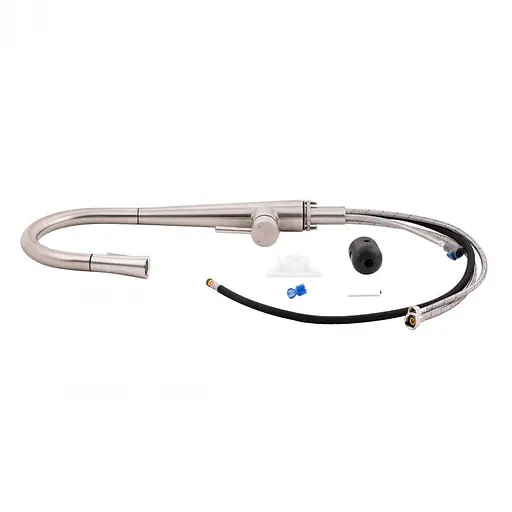 Змішувач для кухні Qtap Evicka 9135103UN з висувним виливом - фото 7