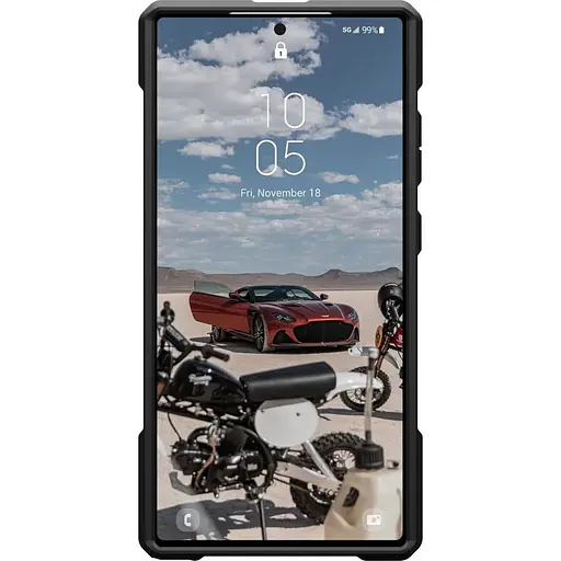 Оригінальний протиударний чохол UAG Monarch для Samsung Galaxy S24 Ultra (6.8") Carbon Fiber 214415114242 - фото 14