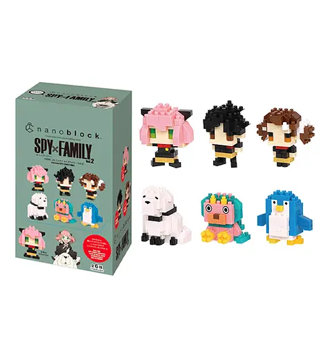 Конструктор Nаnoblock Семья Шпиона-2, 70 элементов (124164) - фото 2