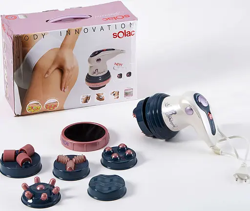 Портативный ручной антицеллюлитный массажер Body Innovation Sculptural роликовый массажер для тела - фото 5