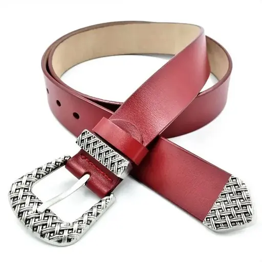 Ремінь шкіряний Le-Mon жіночий 105-115х3,5 см acs0018439 - фото 1