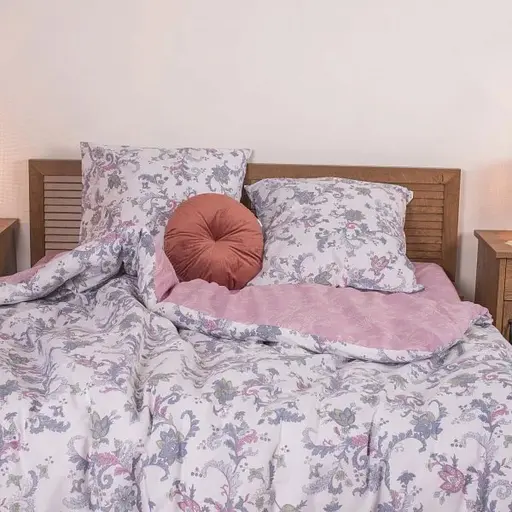 Комплект постільної білизни Viluta двоспальний ранфорс 22211 100% бавовна - фото 2