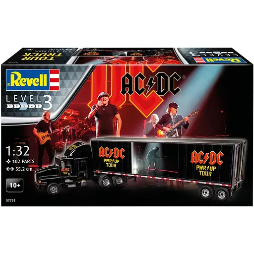 Збірна модель-копія Revell Турне AC/DC вантажівка Power Up 1:32 (RVL-07731)