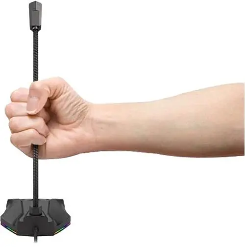 Стримовый микрофон Redragon Stix GM99 RGB с подсветкой USB кабель 1.8м - фото 2