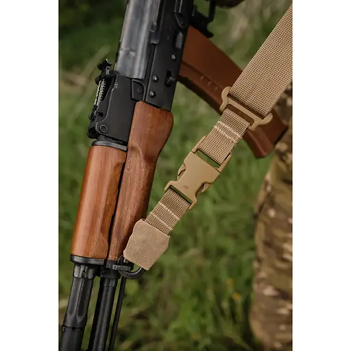 Ремінь Kiborg 2-точковий Gun Sling G-2 з пряжкою швидкого регулювання Triple-X Coyote (1000-k8014) - фото 8