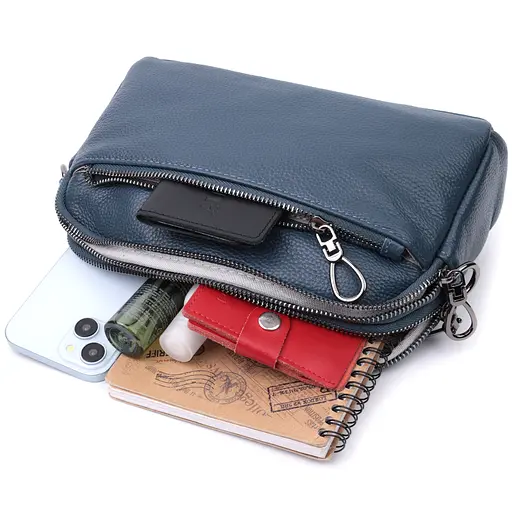 Жіноча шкіряна сумка Vintage 25х14.5х8 см sum0026552 - фото 10