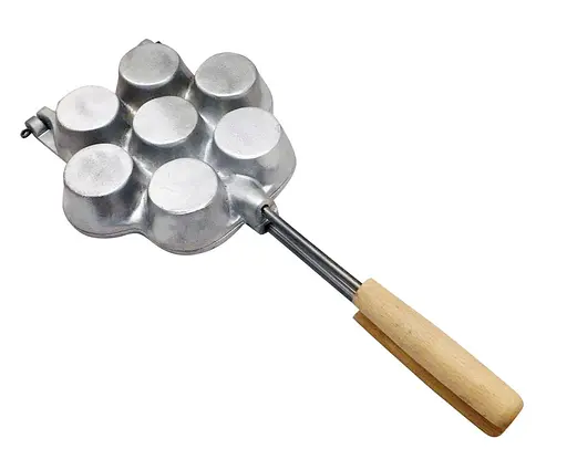 Форма алюминиевая для выпечки кексов, корзинок и тарталеток на плите (7 тарталеток), ХЕАЗ Серый 81866 - фото 6