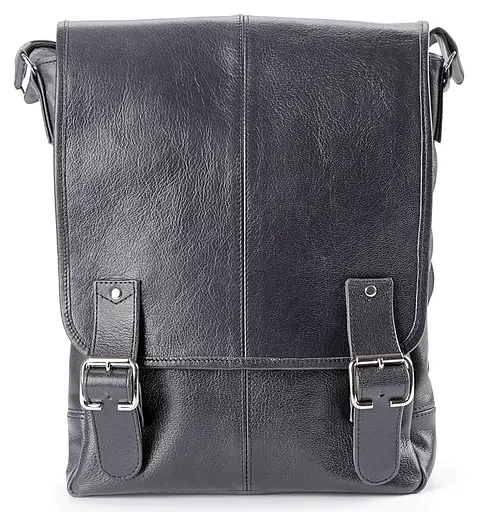 Чоловіча шкіряна сумка SHVIGEL 22х23х7 см sum0026529 - фото 2