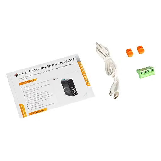 PoE-коммутатор 10-портовый управляемый L2+ E-LINK LNK-IMC208-2.5GPM-SFP+ 2.5G с 8 портами PoE, 240W (73-00139) - фото 11